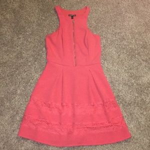 Coral Dress.